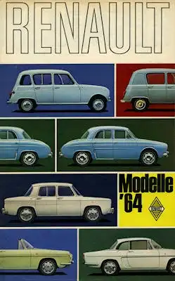 Renault Programm 1964