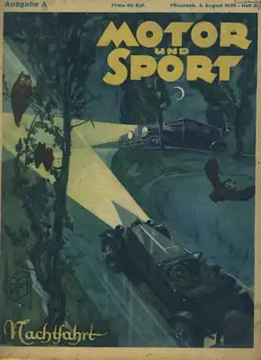 Motor & Sport 1930 Heft 31
