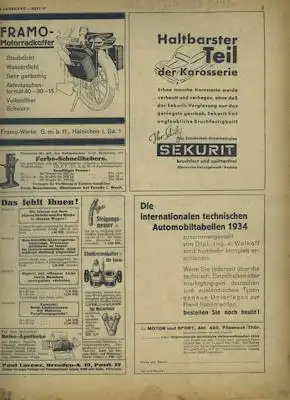 Motor & Sport 1934 Heft 37