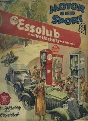 Motor & Sport 1934 Heft 20