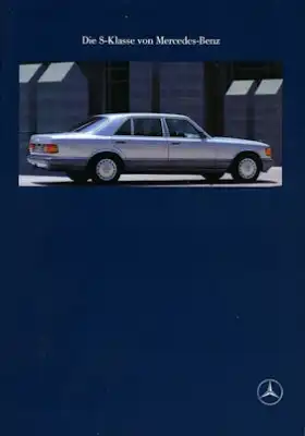 Mercedes-Benz S Klasse Prospekt 1990