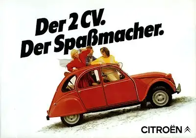 Citroen 2 CV Prospekt 1.1984