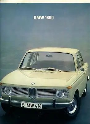 BMW 1800 Prospekt 6.1967