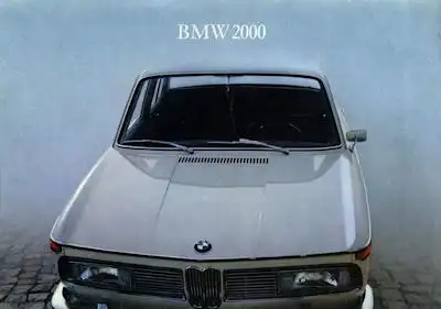BMW 2000 Prospekt 3.1966