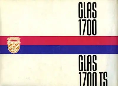 Glas 1700 1700 TS Prospekt 1966