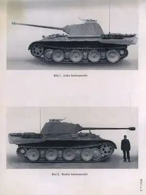Panzer Kpfw Panther Bedienungsanleitung DA 655/1b 1944 Kopie