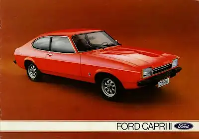 Ford Capri II Prospekt 8.1975