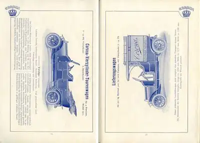 Corona Programm 1911