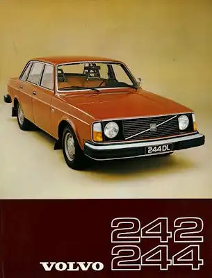 Volvo 242 244 Prospekt 1977