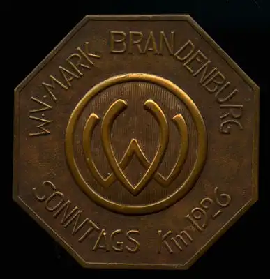 Plakette WV Mark Brandenburg 1926?