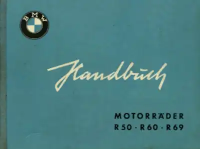 BMW R 50 60 69S Bedienungsanleitung 10.1958
