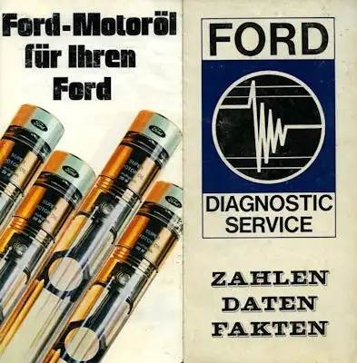 Ford Zubehör / Ersatzteile Prospekt 1973
