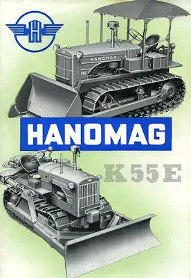 Hanomag Raupen Programm 1950er Jahre