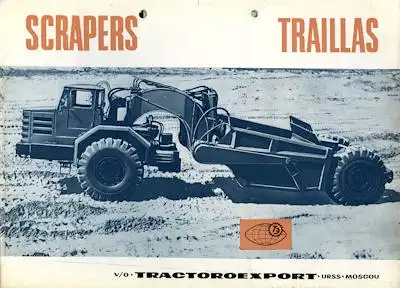 Russ. Scrapers / Traillas Prospekt ca. 1970