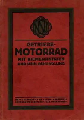 NSU 2 PS Bedienungsanleitung 8.1926