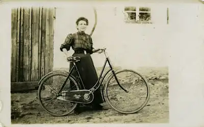 Foto Panther Damenrad 1930er Jahre