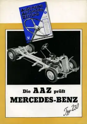 Mercedes-Benz Typ 230 Test 1939