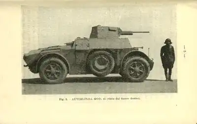 Bedienungsanleitung vom italienischen gepanzerten Wagen Nr. 41 1942