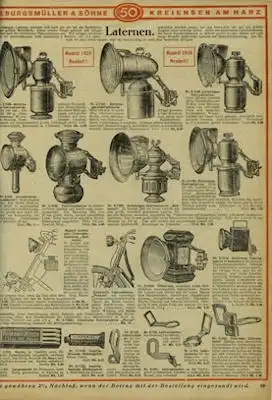 Jagdrad Katalog 1926