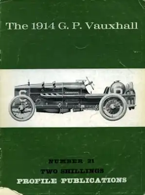 Vauxhall 1914 G.P. Profile Publications No. 21