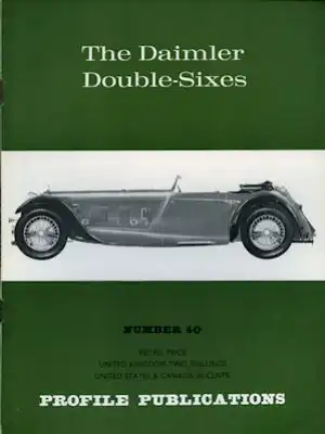 Daimler Double-Six Profile Publications No. 40