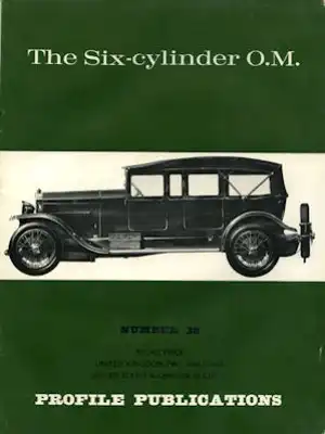 O.M. Six-cylinder Profile Publications No. 38