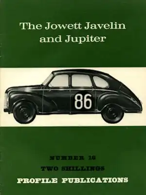 Jowett Javelin and Jupiter Profile Publications No. 16