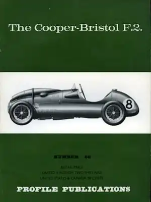 Cooper Bristol F.2. Profile Publications No. 66