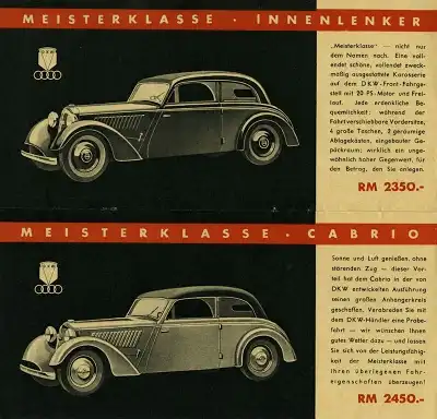 DKW Pkw Programm 4.1936