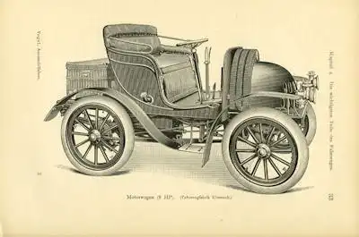 Wolfgang Vogel Schule des Automobil Fahrens 1902