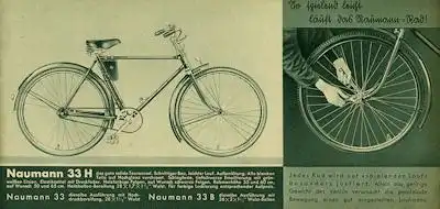 Seidel & Naumann Fahrrad Prospekt 1937