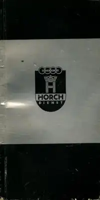Horch Dienst Brochüre 3.1939