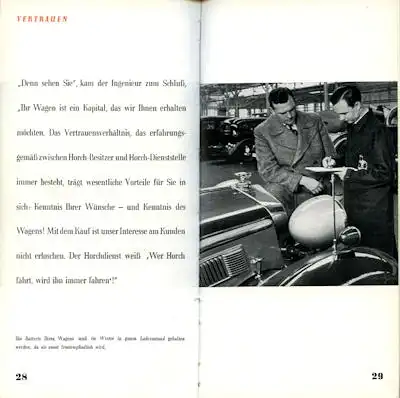 Horch Dienst Brochüre 3.1939