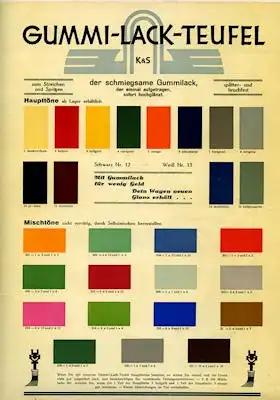 Klaass & Sachtleben Katalog Kraftfahrzeug Zubehör 1934