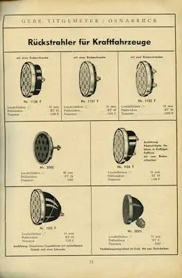 Gebr. Titgemeyer Katalog für Beschläge und Werkzeuge 1930er Jahre