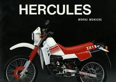 Hercules Mofa Mokick Prospekt 4.1989