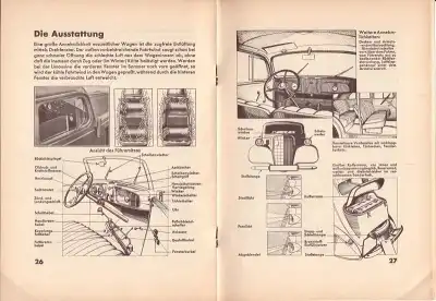 Opel Das Automobil kurz u. bündig leicht verständlich 1930er Jahre