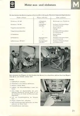 VW Käfer Reparaturanleitung 1952 / 1955