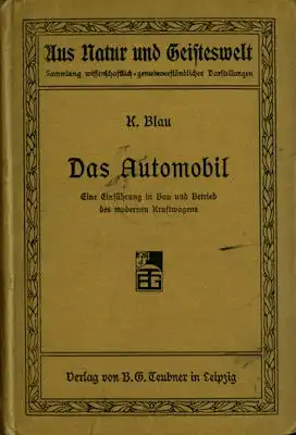 K. Blau Das Automobil 1907