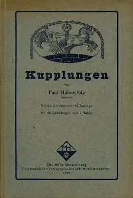 Paul Haberstolz Kupplungen 1923