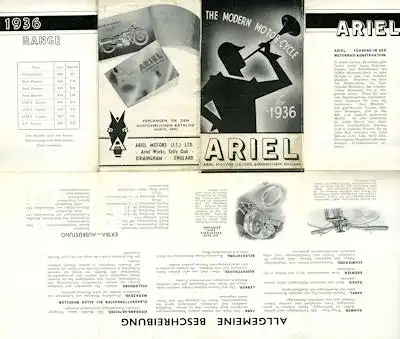 Ariel Programm 1936