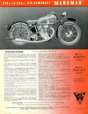Excelsior / GB Programm 1938
