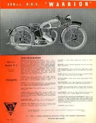 Excelsior / GB Programm 1938