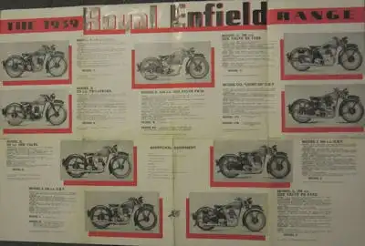 Royal Enfield Programm 1939
