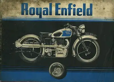 Royal Enfield Programm 1938