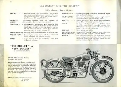 Royal Enfield Programm 1938