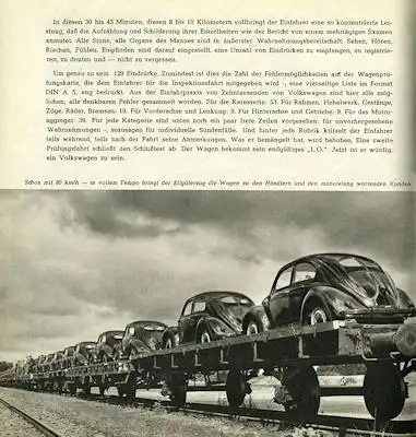 Todtmann / Tritschler Kleiner Wagen (VW) in großer Fahrt 1949