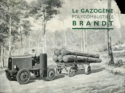 Le Gazogene polycombustible Brand 9.1935