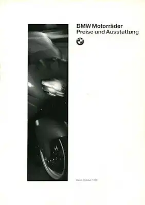 BMW Preisliste und Ausstattung 1997