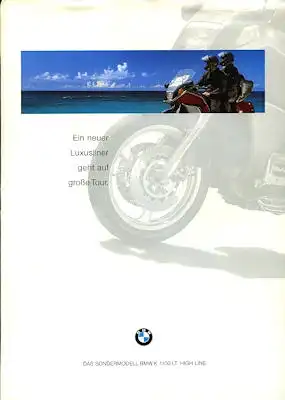 BMW K 1100 LT High Line Prospekt 1997